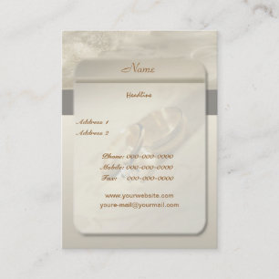 Hochzeitskarte Visitenkarte