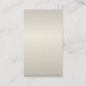 Hochzeitskarte Visitenkarte (Rückseite)