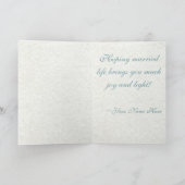 Hochzeitskarte "zu meinem Sohn" Karte (Innenseite)