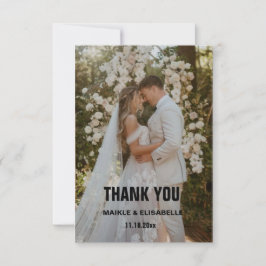 Hochzeitskarten danke