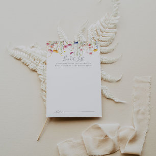 Hochzeitskarten der Meadow-Wildblume Postkarte