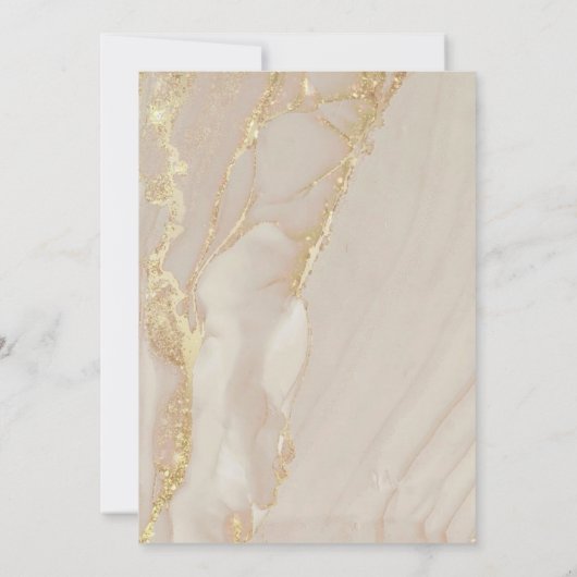 Hochzeitskarten Einladung (Rückseite)