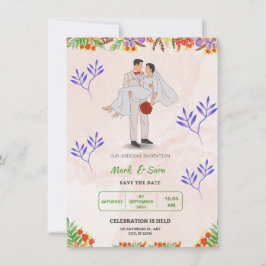 Hochzeitskarten Einladung