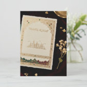 Hochzeitskarten Einladung (Stehend Vorderseite)