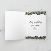 Hochzeitskarten für Braut und Bräutigam Karte (Innenseite)