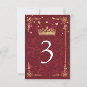 Hochzeitskarten für Burgund und Gold Rose Einladung (Rückseite)