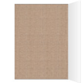 Hochzeitskarten für Burlap & Lace Print Tischnumme (Innen (Links))