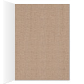 Hochzeitskarten für Burlap & Lace Print Tischnumme (Innen (Rechts))