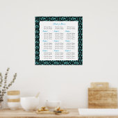 Hochzeitskarten für Damaskus Poster (Küche)