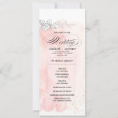 Hochzeitskarten für gezeichnete Blume Einladung (Vorderseite)