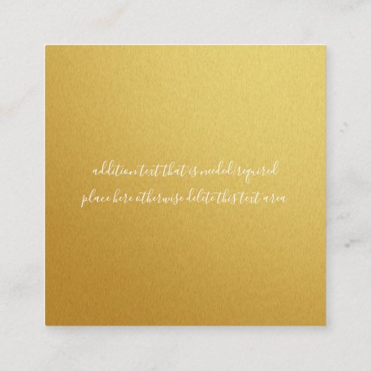 Hochzeitskarten für hawaiianischen Hibiskus Begleitkarte (Rückseite)