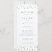 Hochzeitskarten für hellblaue Frühlingssonne - Blu (Vorderseite)