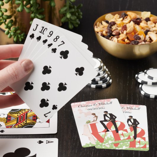 Hochzeitskarten für Lieben (OM) Spielkarten (In Situ)