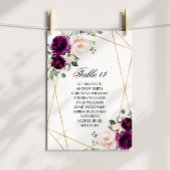 Hochzeitskarten für lila Rose und Blush Einladung