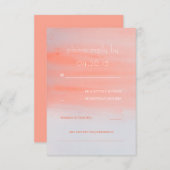 Hochzeitskarten für RSVP (Vorne/Hinten)