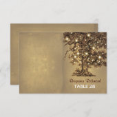 Hochzeitskarten für rustikale Lichter Einladung (Vorne/Hinten)