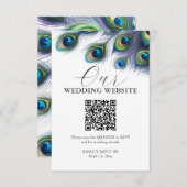 Hochzeitskarten für Wasserfarben Begleitkarte (Vorne/Hinten)