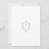 Hochzeitskarten Geschenke Wildblumen Tischschilder (Rückseite)