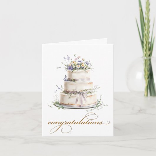 Hochzeitskarten Glückwunsch Dankeskarte (Vorderseite)