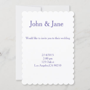 Hochzeitskarten mit Valentinstagssüßigkeiten in Pa Einladung