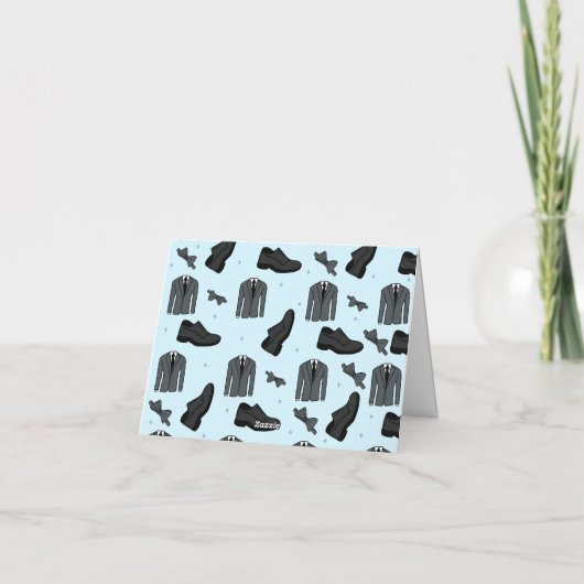 Hochzeitskarten oder Trauzeuge Dankeskarte (Rückseite)