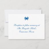 Hochzeitskarten "Seashore" Einladung (Vorderseite)