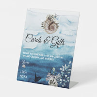 Hochzeitskarten und Geschenke für den rustikalen O