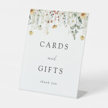 Hochzeitskarten und Geschenke für die Summer Wildb