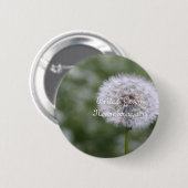 Hochzeitskarten und Geschenke mit Wildblumen Button (Vorne & Hinten)