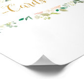 Hochzeitskarten und Geschenke | ROSE Poster (Ecke)