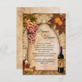 Hochzeitskarten und Unterkünfte Beilage Karte (Vorne/Hinten)