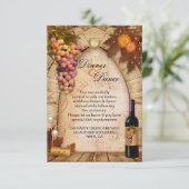 Hochzeitskarten und Unterkünfte Beilage Karte (Stehend Vorderseite)