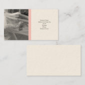 Hochzeitskarten Visitenkarte (Vorne/Hinten)