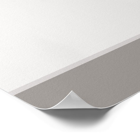 Hochzeitskartentabelle Poster (Ecke)