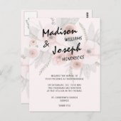 Hochzeitskartons Postkarte (Vorne/Hinten)