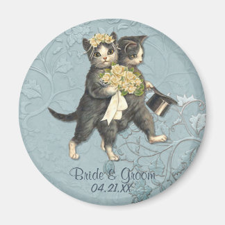 Hochzeitskatzen Magnet