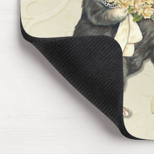 Hochzeitskatzen Mousepad (Ecke)