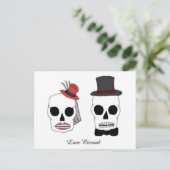 Hochzeitskellies Postkarte (Stehend Vorderseite)