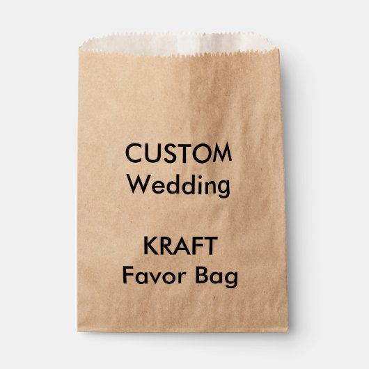 Hochzeitskennsatz für Papier für Tasche KRAFT Geschenktütchen (Vorderseite)