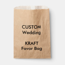 Hochzeitskennsatz für Papier für Tasche KRAFT Geschenktütchen