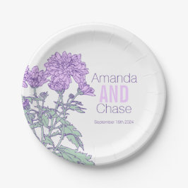 Hochzeitskeramik Pappteller