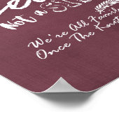 Hochzeitskick als Sitzplatz keine Seite Moderne Go Poster (Ecke)