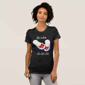 Hochzeitskippen T-Shirt (Vorne ganz)