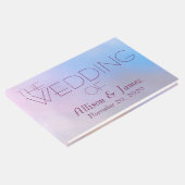 Hochzeitskirsche anpassbar gästebuch (Ecke)