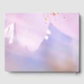 Hochzeitskirsche anpassbar gästebuch (Rückseite)