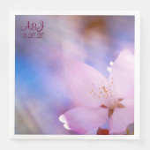 Hochzeitskirsche anpassbar serviette (Vorderseite)