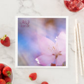 Hochzeitskirsche anpassbar serviette (Beispiel)