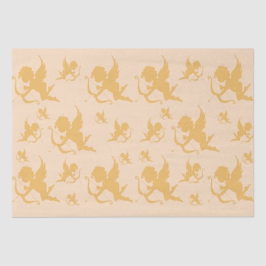 Hochzeitskirschen in Gold Seidenpapier (Vorderseite)