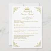 Hochzeitsklassiker Vintager Blumenzauber (Vorderseite)