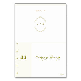 Hochzeitsklassiker Vintager Blumenzauber Tischnummer